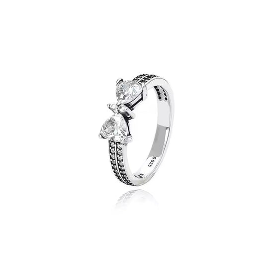 Silver Bow Ring