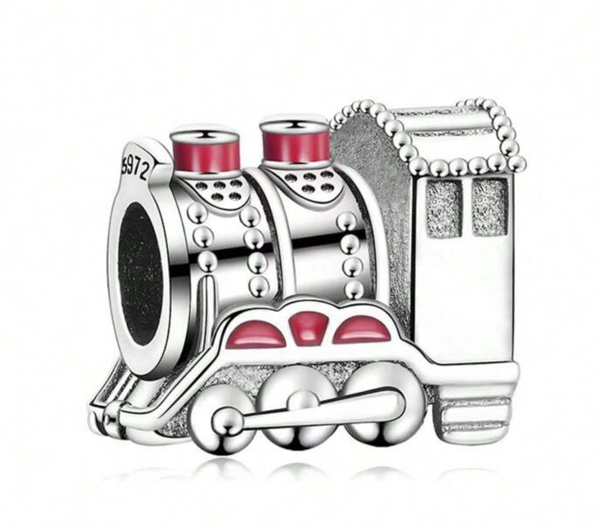 Silver Harry Potter Train Charm