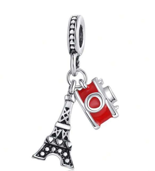 Silver Eiffel Tower Charm