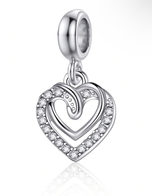 Silver Heart Charm