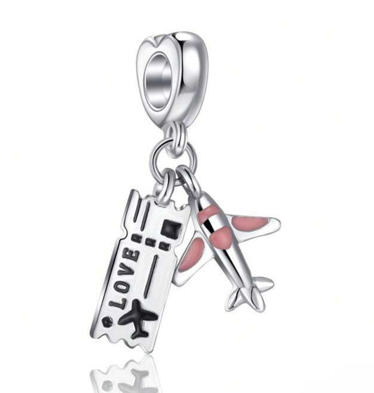 Silver Travel Charm