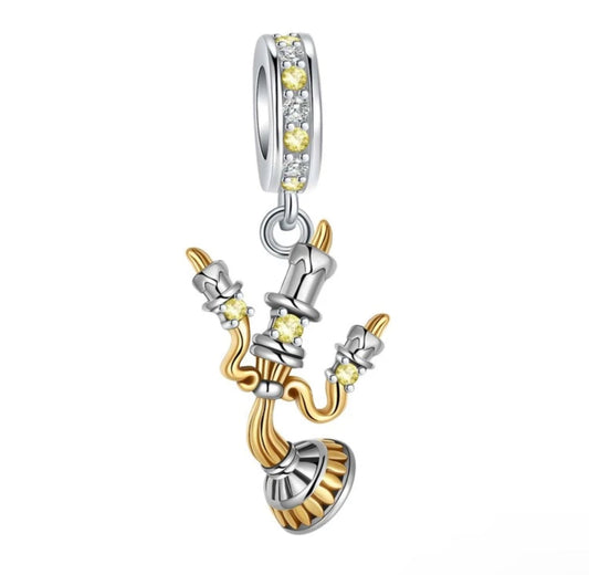 Silver Lumiere  Charm