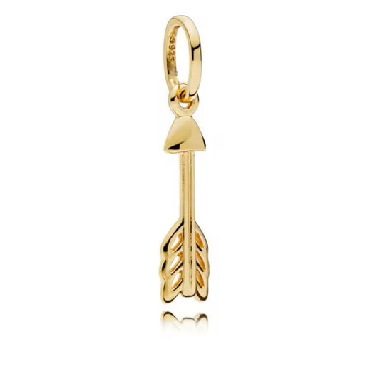 Gold Arrow Charm