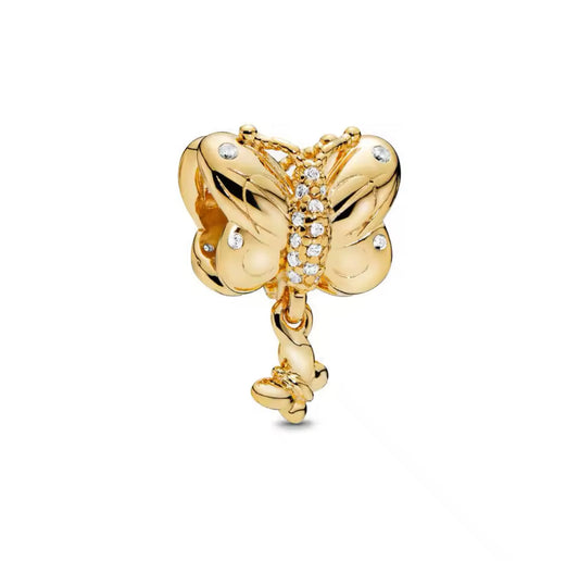 Gold Butterfly Charm