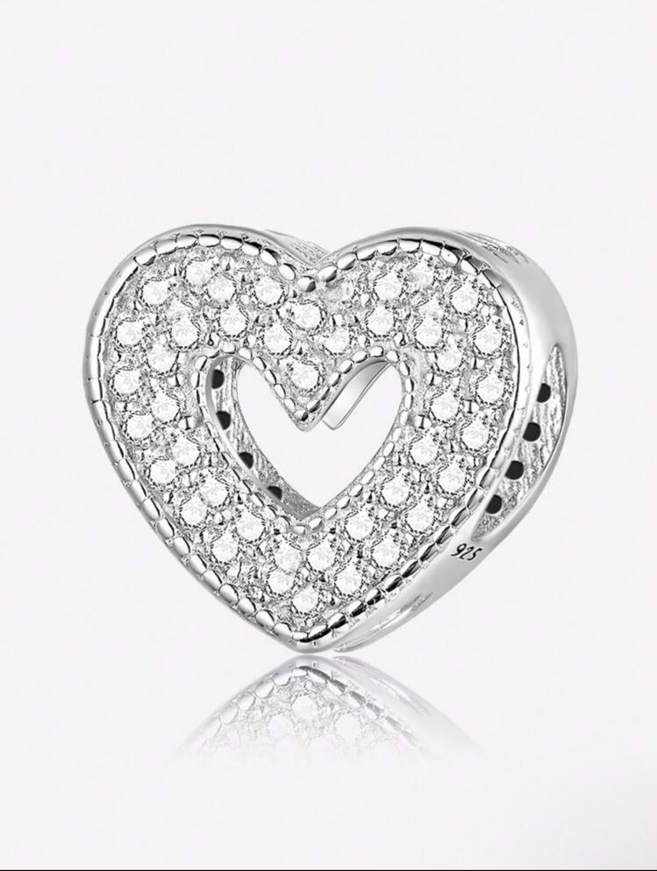 Silver Heart Charm