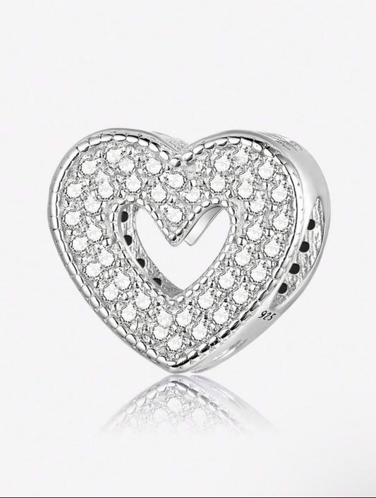 Silver Heart Charm