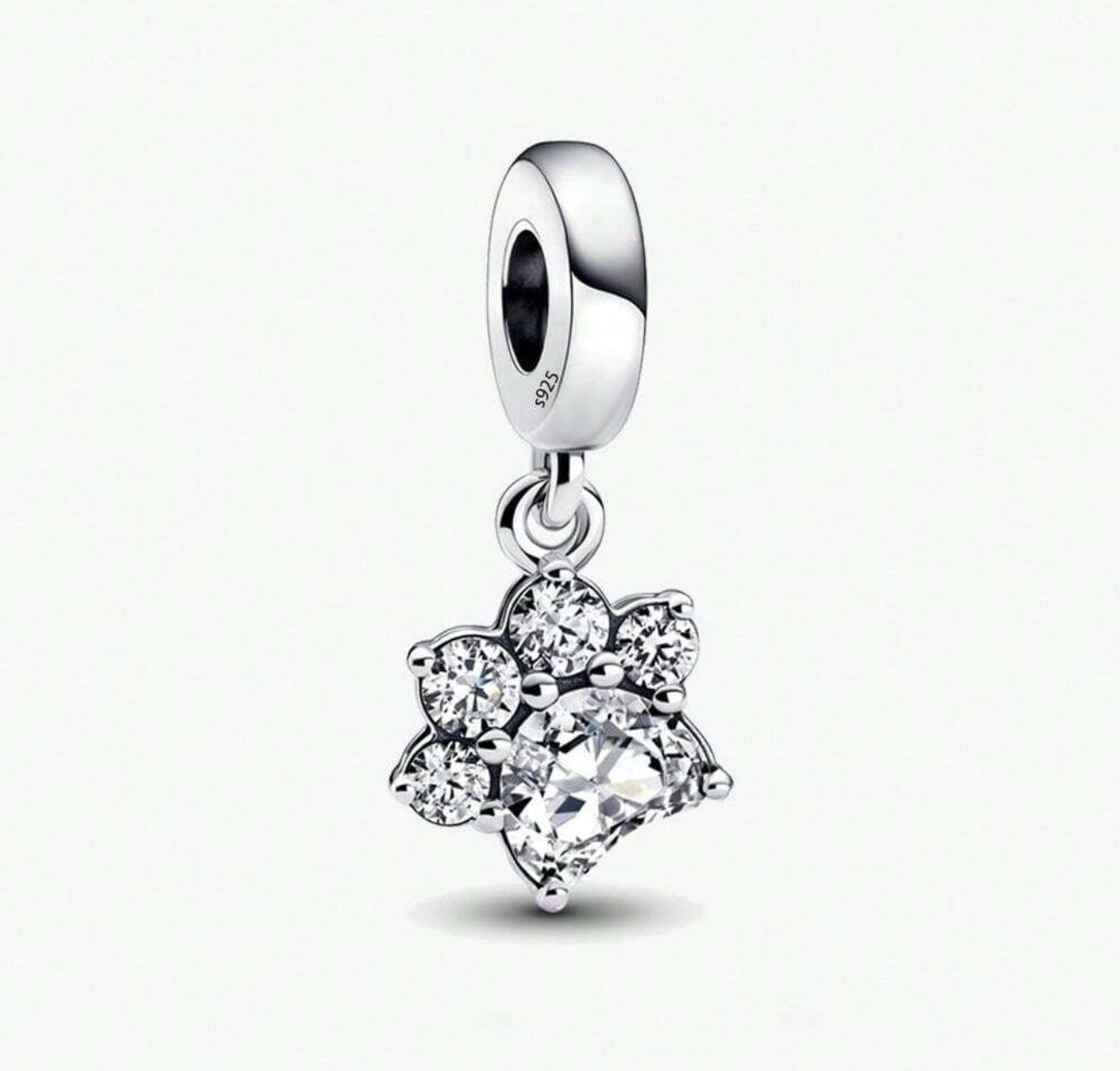 Silver Paw Charm