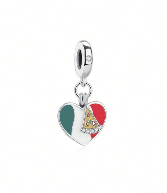Silver Italy Charm