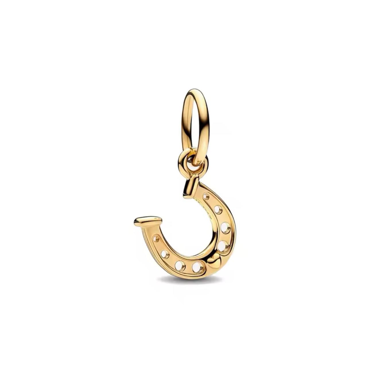 Gold Horse Shoe Charm