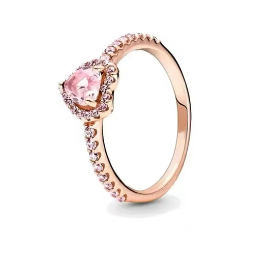 Rose Gold Heart Ring