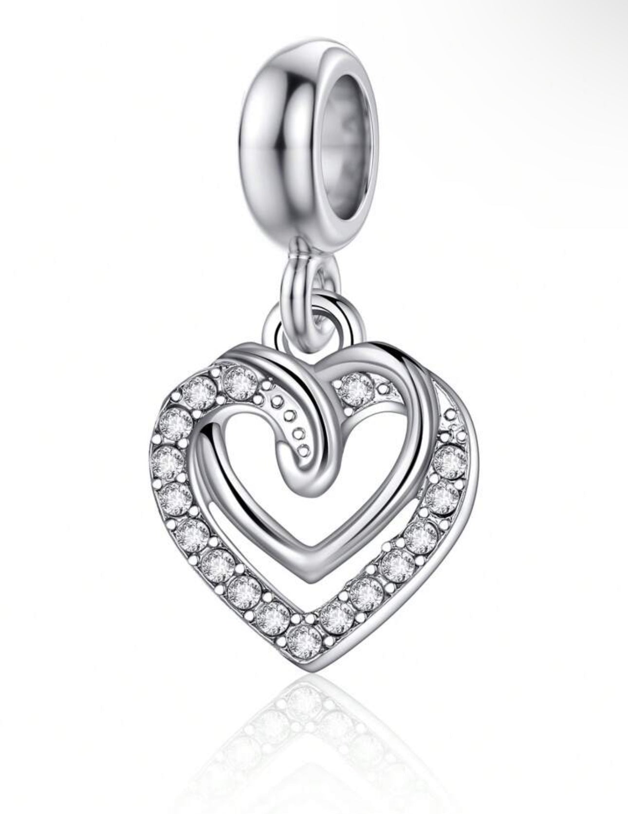 Silver Heart Charm