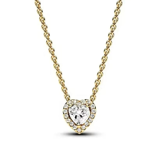 Gold Heart Necklace