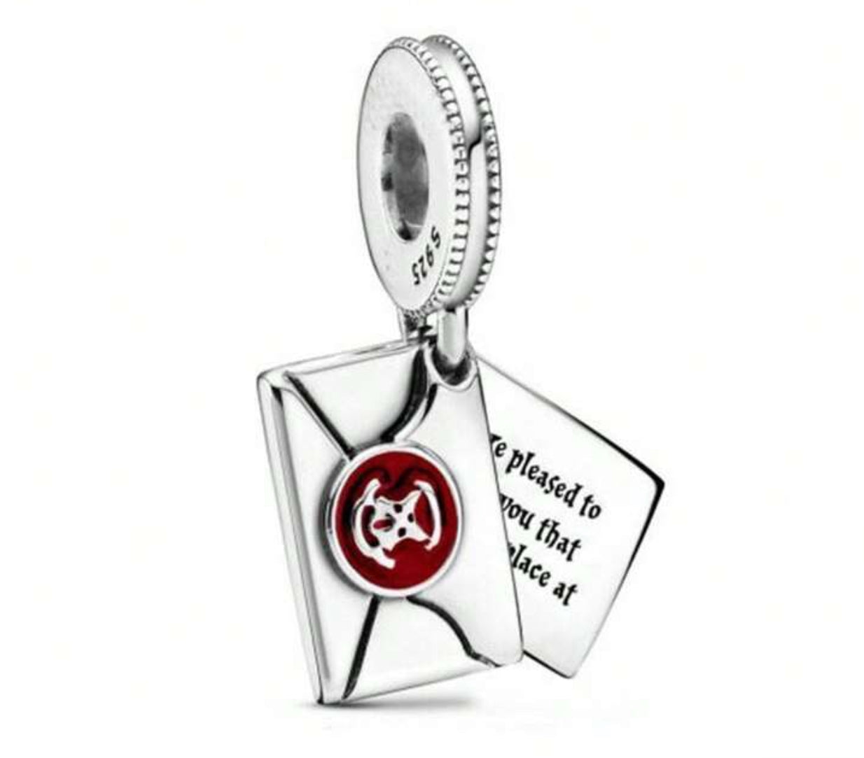 Silver Harry Potter Letter Charm