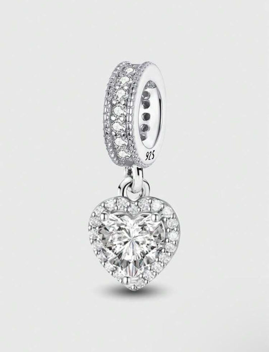 Silver Heart Charm
