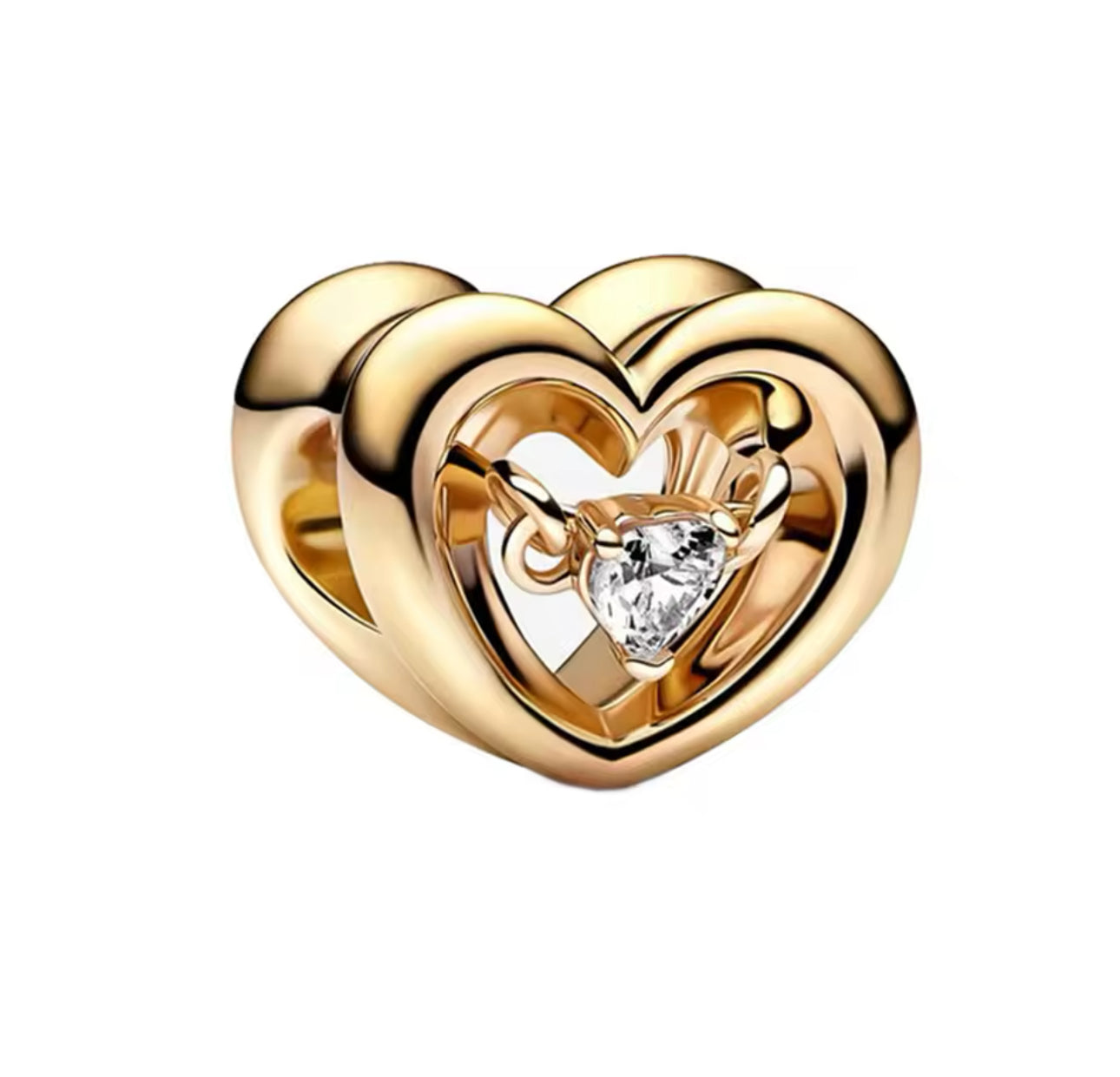 Gold Heart Charm
