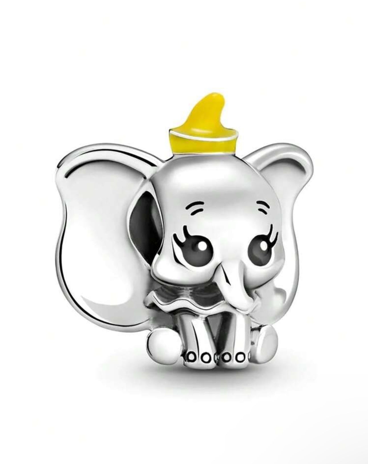 Silver Dumbo Charm