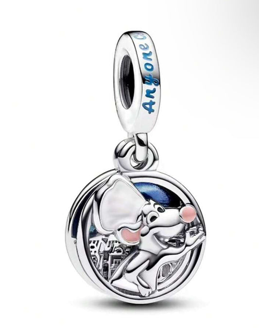 Silver Ratatouille Charm