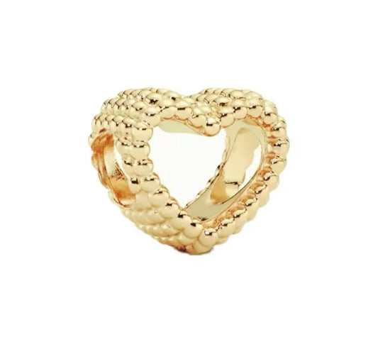 Gold Heart Charm