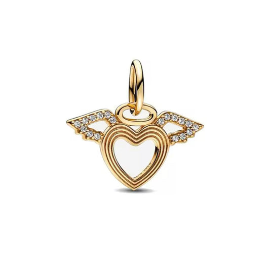 Gold Angel Charm