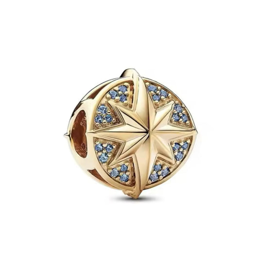Gold Star Charm